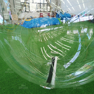 Bola de agua inflable comercial de TPU de 2 m, lista para enviar desde almacén en EE. UU., bola burbuja humana Zorb, sin plomo, impermeable y resistente al desgaste. - Product Image 6
