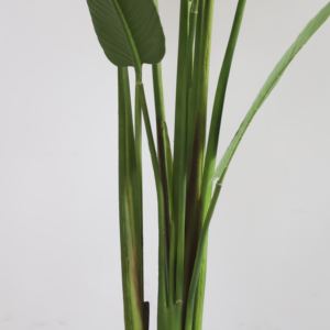 Grand arbre artificiel d'intérieur, plante décorative en plastique, faux oiseau de <span class=keywords><strong>paradis</strong></span>, bananier voyageur - Product Image 4