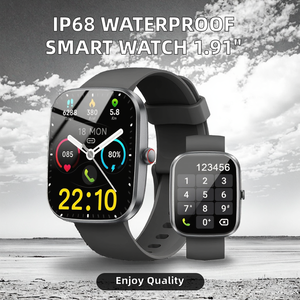 1.91 \ "IP68 impermeabile AMOLED Smart Watch per uomo donna Fitness Tracker 110 + modalità Sport frequenza cardiaca SpO2 Monitor Android IOS - Product Image 2