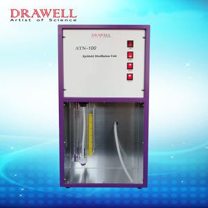 เครื่องวิเคราะห์ไนโตรเจนโปรตีนแบบกึ่งอัตโนมัติ Drawell DW-ATN-100 Azotometer Kjeldahl สำหรับการทดสอบดิน ปุ๋ย และการเกษตร - Product Image 4