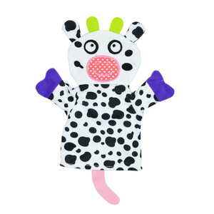 <span class=keywords><strong>Jouet</strong></span> éducatif précoce personnalisé pour bébé grenouille de dessin animé marionnette à main en tissu pour enfants - Product Image 2