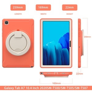 Thích hợp cho Samsung Galaxy Tab A7/t505/T500 10.4 inch máy tính bảng chống thả trường hợp bảo vệ TPU PC 2 trong 1 khung trường hợp máy tính bảng - Product Image 5