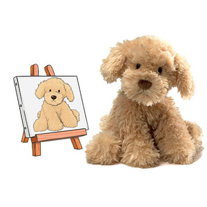 Bán Buôn Thực Tế Con Chó Sang Trọng Đồ Chơi Thú Nhồi Bông Đồ Chơi Sang Trọng Tùy Chỉnh Thú Nhồi Bông Đồ Chơi Cho Trẻ Em - Product Image 1