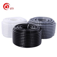 Tubo Corrugado para Cableado, Aislamiento de Cable Abierto, Funda Protectora Ignífuga, Materia Prima Importada, Corte ISO9001