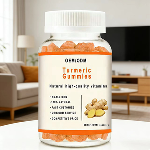 Suplementos Alimenticios Lytam OEM, Gomitas Veganas de Cúrcuma, Jengibre y Curcumina - Product Image 2