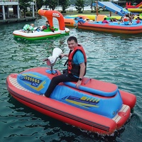 Haute qualité gonflable Mini Jet Ski eau flottant électrique Jet Ski gonflable fête bateau Jetski avec moteur moteur location d'événement