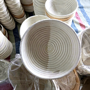TOP SELLING Blue Lotus Farm Eco-Friendly Rattan Bread Proofing <b>Basket</b> Handwoven Dough Fermentation for Baking Bowl <b>Food</b> - Product Image 1