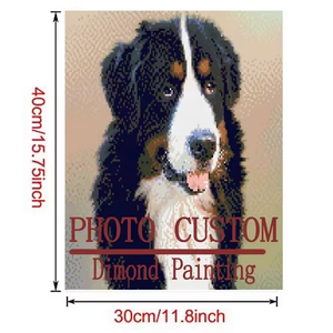 Pinturas al Óleo Hechas a Mano Personalizadas, Lienzo 100% Texturizado, <span class=keywords><strong>Retratos</strong></span> de <span class=keywords><strong>Mascotas</strong></span> de Estilo Moderno, Animales Adorables, Montaje con Colgador de Alambre en Varios Tamaños - Product Image 5