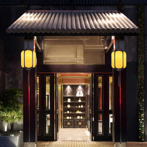 Lámpara de Techo LED para Exteriores, Resistente al Agua IP65, con Control Remoto, para Jardín, Patio, Pasillo, Balcón, Estilo Chino - Product Image 4