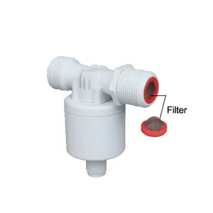 วาล์วควบคุมระดับน้ำอัตโนมัติ1 Mpa PA Float Valve 1/2นิ้วสำหรับถังเก็บน้ำ