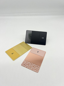 Tarjeta NFC RFID de Metal Negro, Impermeable, Imprimible, Personalizable al por Mayor, Sin Contacto, Programable, con Código QR Inteligente Digital - Product Image 2