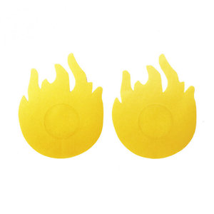 Damen BH Intim-Accessoires Unsichtbare Nippelabdeckung Selbstklebende Aufkleber Flammen-Einweg Sexy Nippel-Pasties - Product Image 6