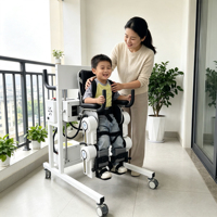 Pediatric Lower Limb Exoskeleton Robot | Early Mobility Intervention | Passive Active Modes