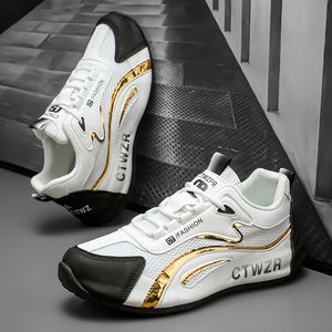 Mocasines de Diseño Moderno para Hombre, Zapatos Casuales con Cordones, Primavera Verano Otoño, Tallas 39-44, Parte Superior Impermeable y Suave, Suela de Goma, Cómodos - Product Image 3