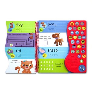 I primi passi dei bambini di Design personalizzato scrivono <span class=keywords><strong>parole</strong></span> che stampano il libro di attività sonora - Product Image 2