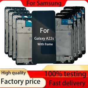 Pantalla táctil de alta pantalla OLED de 6,6 pulgadas para <span class=keywords><strong>Samsung</strong></span> A22 Compatible A256 A26B marco de montaje de pantalla de la marca Ecran De - Product Image 2