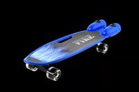 Skateboard électrique en plastique, avec roue clignotant, pour enfants, vente en gros, économique,
