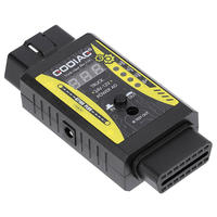 Adaptador GODIAG GT106 PLUS de 24V a 12V para Camiones de Trabajo Pesado con Función de Limpieza y Prueba de Inyectores de Combustible y Prueba de Relés para Autos y Camiones