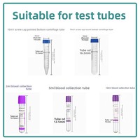 Mesin Centrifuge Elektrik Desktop 800D 20ML*6 Centrifuge Plasma Logam Portabel untuk Penggunaan Laboratorium