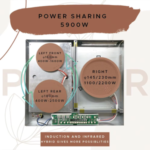 CB CE Infrared Induction <b>Electric</b> <b>Cooking</b> Hotplate Cooktop Built-in <b>Electric</b> Infrared Induction Cooker - Product Image 6