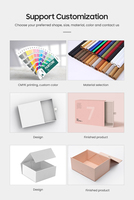 Maßgefertigte Verpackungsbox Individuelle Kleidungs-Geschenkbox Faltbare Papierbox Luxus-Geschenkbox Magnetische Geschenkbox mit Logo