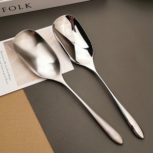 DFU211 Customized High Quality Modern Luxury <b>Serving</b> <b>Spoon</b> Large Capacity - Product Image 2