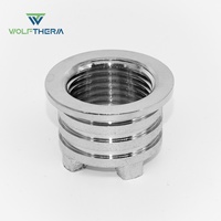 Raccords de tuyauterie PPR filetés haute pression en acier inoxydable 1/2 à insertion femelle, OEM/ODM, plaqués et forgés pour système de conduite d'eau