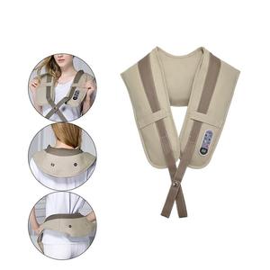 Cinturón de masaje oscilante para cuello, espalda y hombros, masajeador eléctrico profesional de mano - Product Image 1