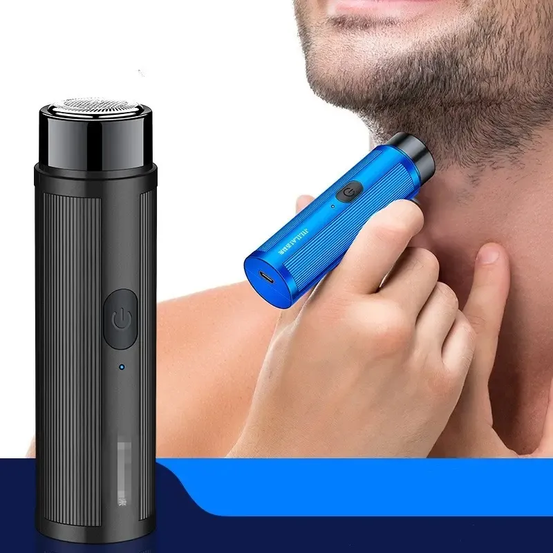 Mini Barbeador Elétrico Homens Portátil Viagem Do Carro Barbeador Recarregável Profissional Depilação Face Body Care Razor