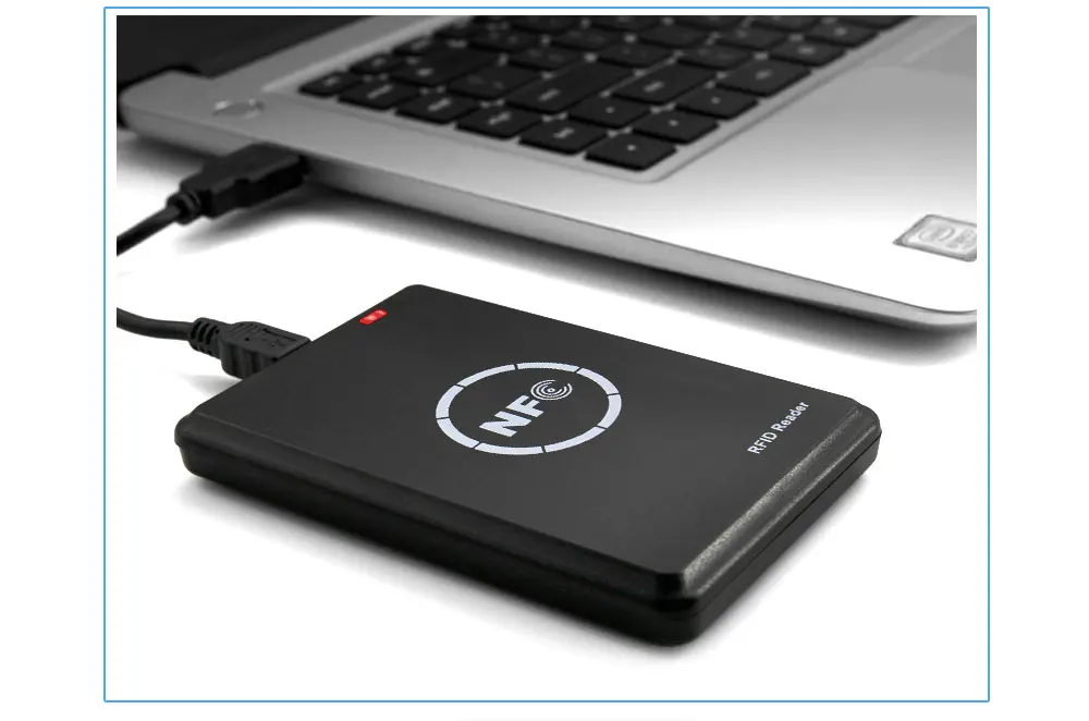 Duplicateur RFID portable 125 KHz copieur clé lecteur écrivain carte  d'identité
