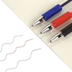 Lexuan 007 Neutral Pen 0.5mm Bullet Tip Black Red Gel Ink <b>Office</b> School <b>Supplies</b> - Product Image 4