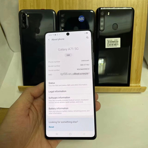 Smartphone <span class=keywords><strong>Android</strong></span> <span class=keywords><strong>A71</strong></span> 5G à succès, vente en gros, version américaine officielle reconditionnée, écran 6,4 pouces, appareil photo 8MP - Product Image 1