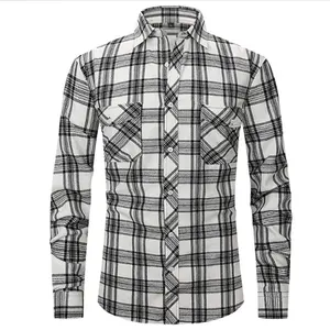 Wholesale Flannel Shirt Custom Women And Men Shirts Plaid Flannel Shirt Plaid