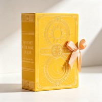 Carnet en carton écologique de style livre, fabrication professionnelle directe d'usine, boîte cadeau pour événements d'entreprise