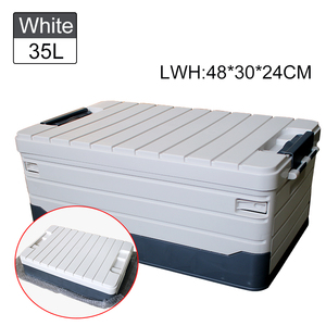 Caja de almacenamiento plegable para <span class=keywords><strong>coche</strong></span>, solución de almacenamiento para acampar al aire libre con materiales duraderos de PP para maletero y asiento de <span class=keywords><strong>coche</strong></span> - Product Image 3