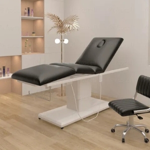 Cama de Spa Eléctrica Moderna de Acero Inoxidable con 3 Motores y Reposacabezas Fijo para Uso en Salón - Product Image 2