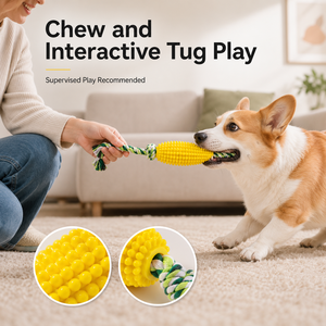 Juguetes Masticables <span class=keywords><strong>para</strong></span> <span class=keywords><strong>Perros</strong></span> de TPR <span class=keywords><strong>con</strong></span> Cuerda de Algodón <span class=keywords><strong>para</strong></span> Juego Interactivo de Tira y Afloja, Venta al Por Mayor - Product Image 6