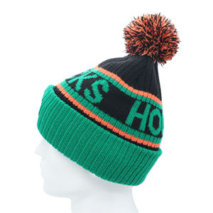 Gorro de Punto Unisex de Lujo Personalizado con Bordado, Pompón y Forro Polar para un Uso Cálido y Acogedor en Invierno - Product Image 4