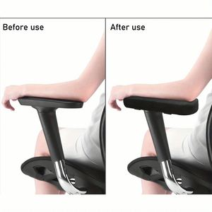 Almohadillas de espuma viscoelástica para reposabrazos, cojín de soporte para codos para silla de oficina, alivio de presión en el brazo, fundas universales para sillas de escritorio - Product Image 5