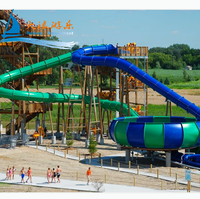 Dalang Marke Aquaplay-Ausrüstung Vergnügungsrutschen Indoor-Spielplatz Vergnügungspark Wasserspiele Fiberglas-Wasserrutsche für Hotels