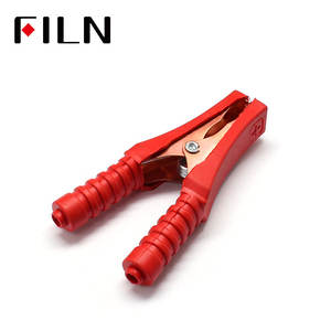 110mm 100A 절연 황금 도금 전원 충전 자동차 밴 배터리 클램프 엘리게이터 클램프 - Product Image 4