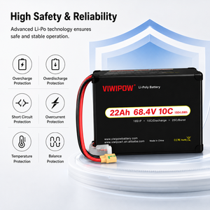 Batterie de drone 22Ah 68.4V 10C, haute puissance, sortie stable, longue durée de vie, batterie lithium pour drone de levage lourd, batterie de drone agricole - Product Image 1