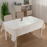 Nappe rectangulaire unie blanche effet nacré laser RNPT pour restaurant (vente en gros)