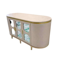 Nouvelle Commode 2 Portes Large en Bois, Meuble de Rangement Moderne et Minimaliste pour Chambre, Unité de Rangement, Organisateur de Placard, Salon