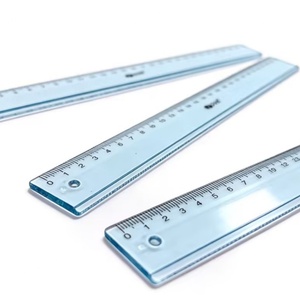 Regla de Dibujo Recta Transparente Simple de Plástico para Estudiantes, Material Escolar y de Oficina a Buen Precio y en Oferta - Product Image 6
