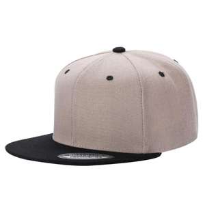 Gorra de Béisbol Ps Poly Snapback de 2 Tonos, Unisex, Estilo Hip Hop, para Exteriores, Playa, Casual, Multipanel, Poliéster y Algodón - Product Image 1