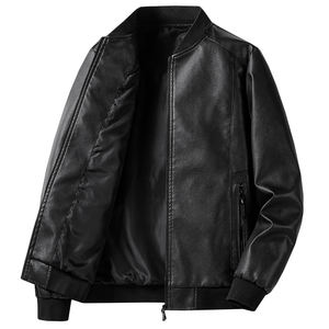 Nueva chaqueta casual de cuero para hombre, estilo coreano, ajustada y elegante, para jóvenes, ideal para primavera y otoño, a la moda. - Product Image 3