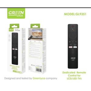 Greenlyca Gl9351 <b>Remote</b> <b>Control</b> For Lcd Led <b>Tv</b> Dedicated With Netflix And Youtube Buttons - Product Image 3