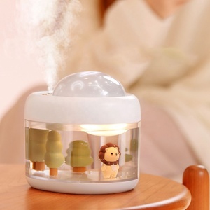 Lámpara portátil de proyección de cielo, Humidificador de aire inalámbrico, baterí<span class=keywords><strong>a</strong></span> de 2000mAh, recargable por USB, proyector de escritorio, Humidificador de Aroma - Product Image 4