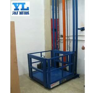 Plateforme élévatrice hydraulique à rail fixe simple pour atelier, élévateur de 2 tonnes, échelle de fret - Product Image 6